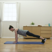 Plank Knee Drops Core Strengthening