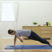 Side Plank Twist Core Strengthening