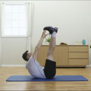 Toe Touches Core Strengthening