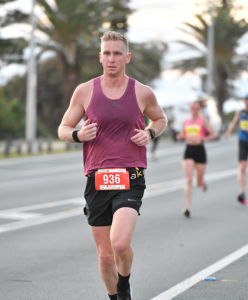 Runner at Sunshine Coast Marathon
