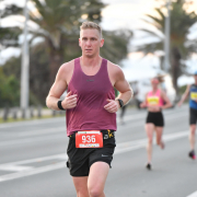 Runner at Sunshine Coast Marathon