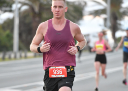 Runner at Sunshine Coast Marathon