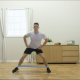Banded Crab walk from ACL Physio for ACL rehab