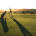 Golf player at top of backswing after physio for low back pain from golf.