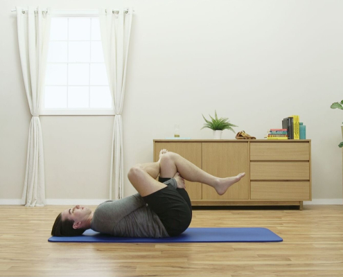 Piriformis stretch for pinched nerve physio