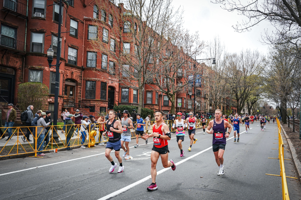 Boston Marathon Runners